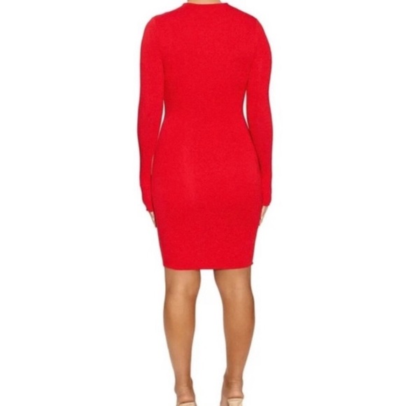 New! Naked Wardrobe Cutout Mini Dress - Picture 2 of 5